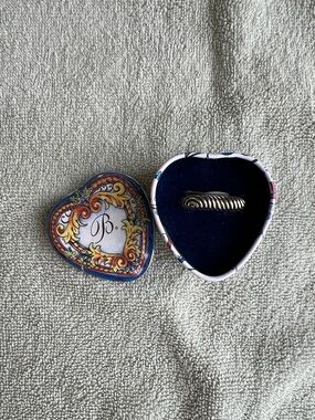 Brighton Silver Heart Ring